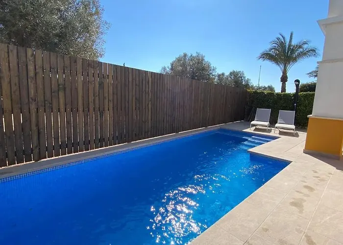Villa Alegre - 2 Bed Villa With Private Heated Pool On Mar Menor Golf - Family Friendly
